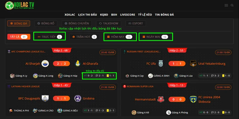 Xoilac TV chưa bao giờ làm bạn thất vọng!